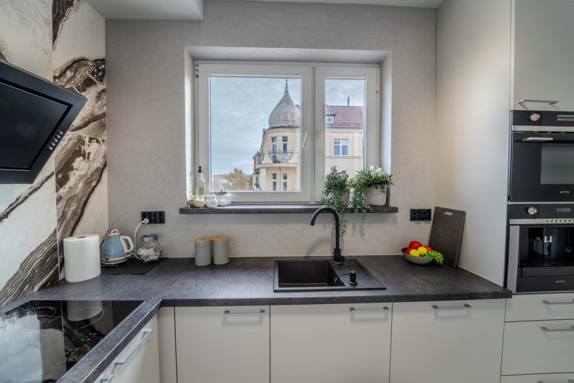 New Large Modern Apartment - City Center - 60M2 - Lift - Parking Breslavia Esterno foto